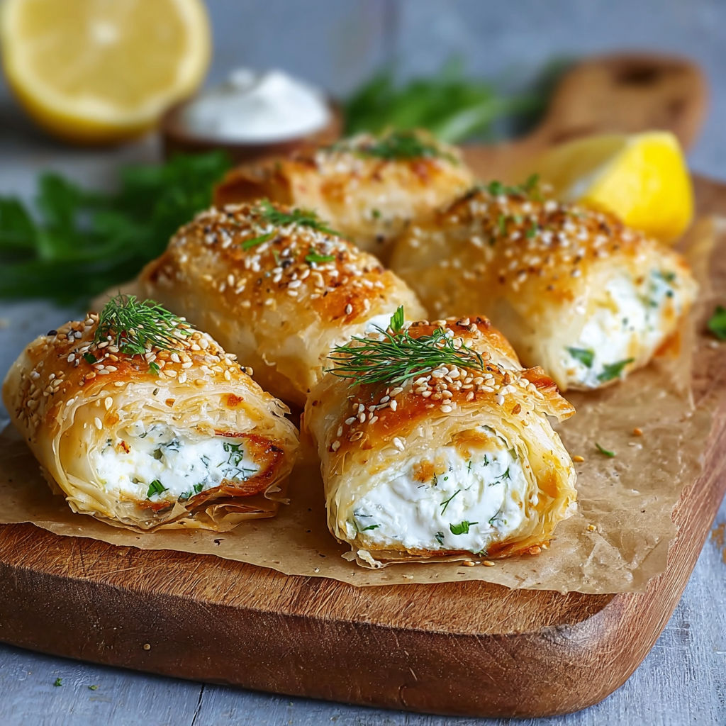 A wooden cutting board with a variety of food items.