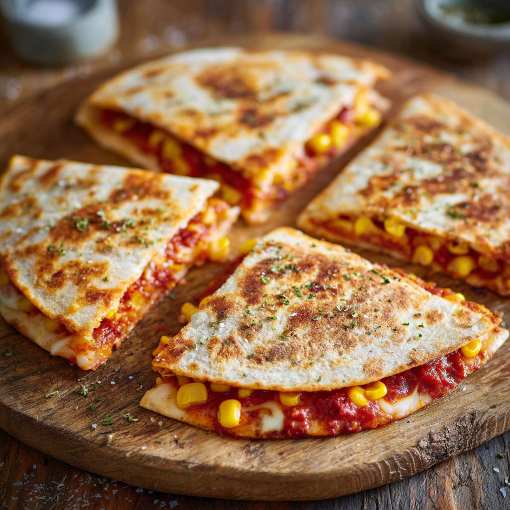 A slice of pizza with corn and cheese.