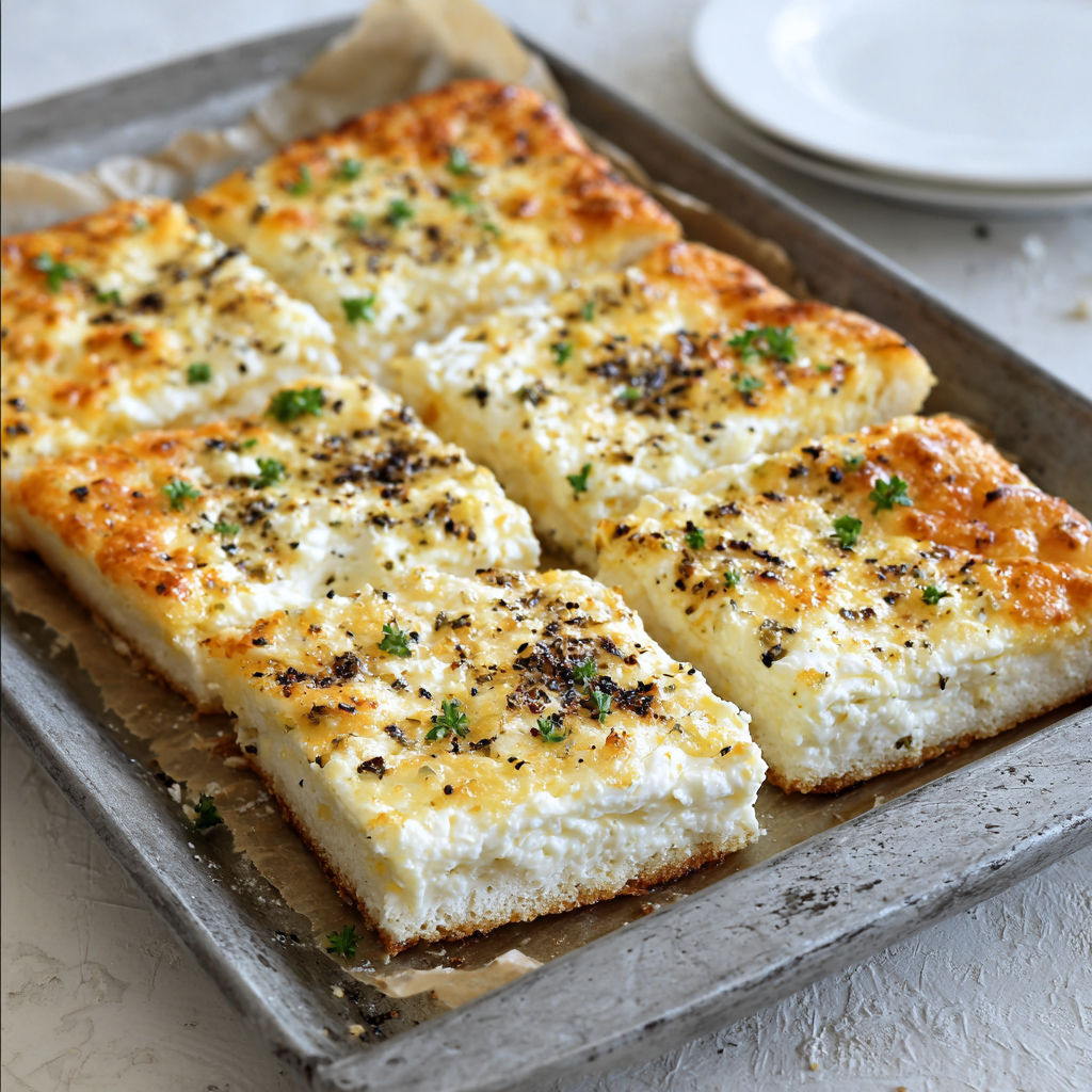 A pan of food with a white plate next to it.