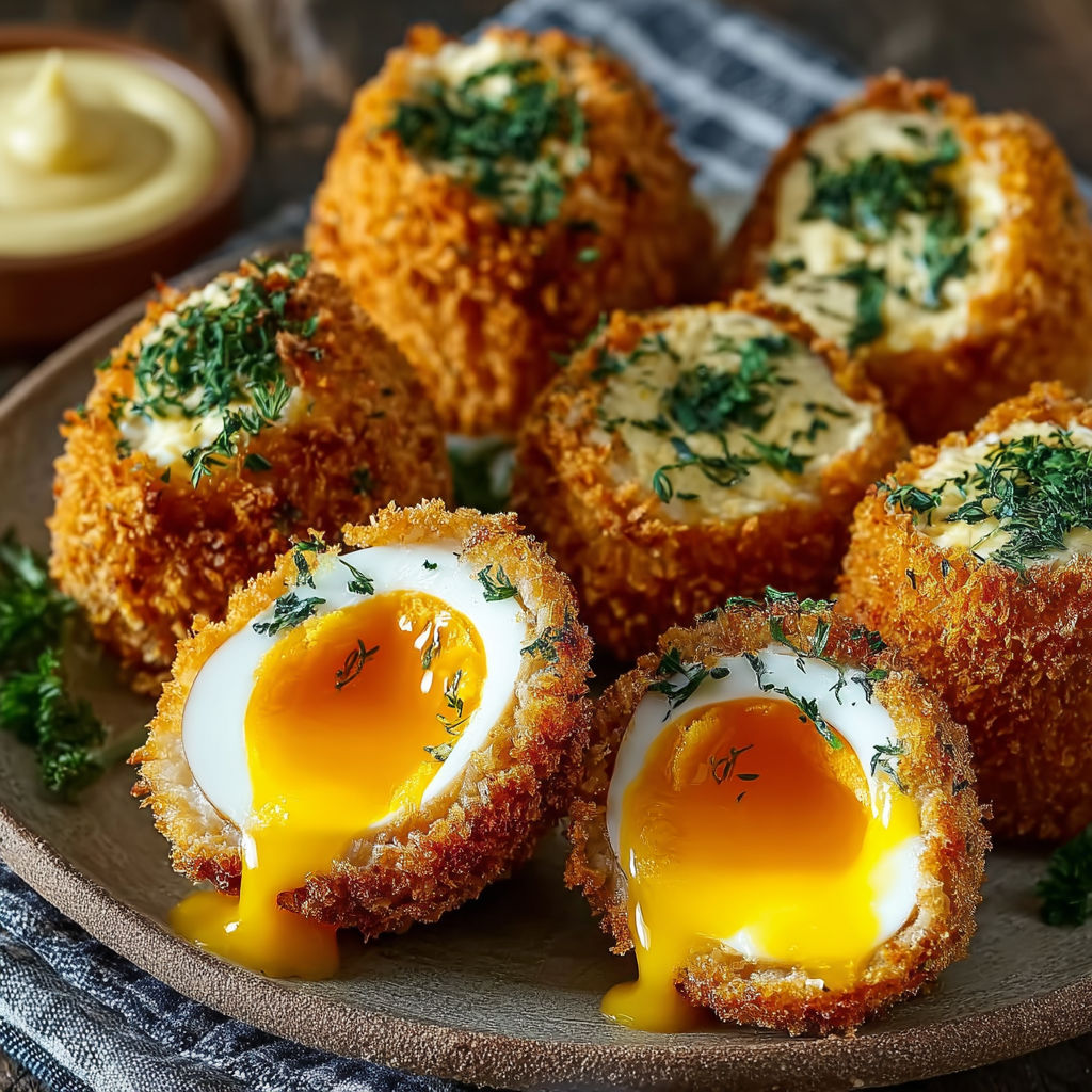 A plate of food with eggs and cheese.