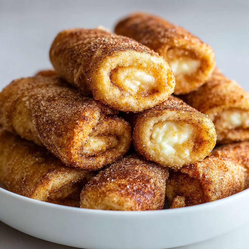 A plate of pastries with a white plate.
