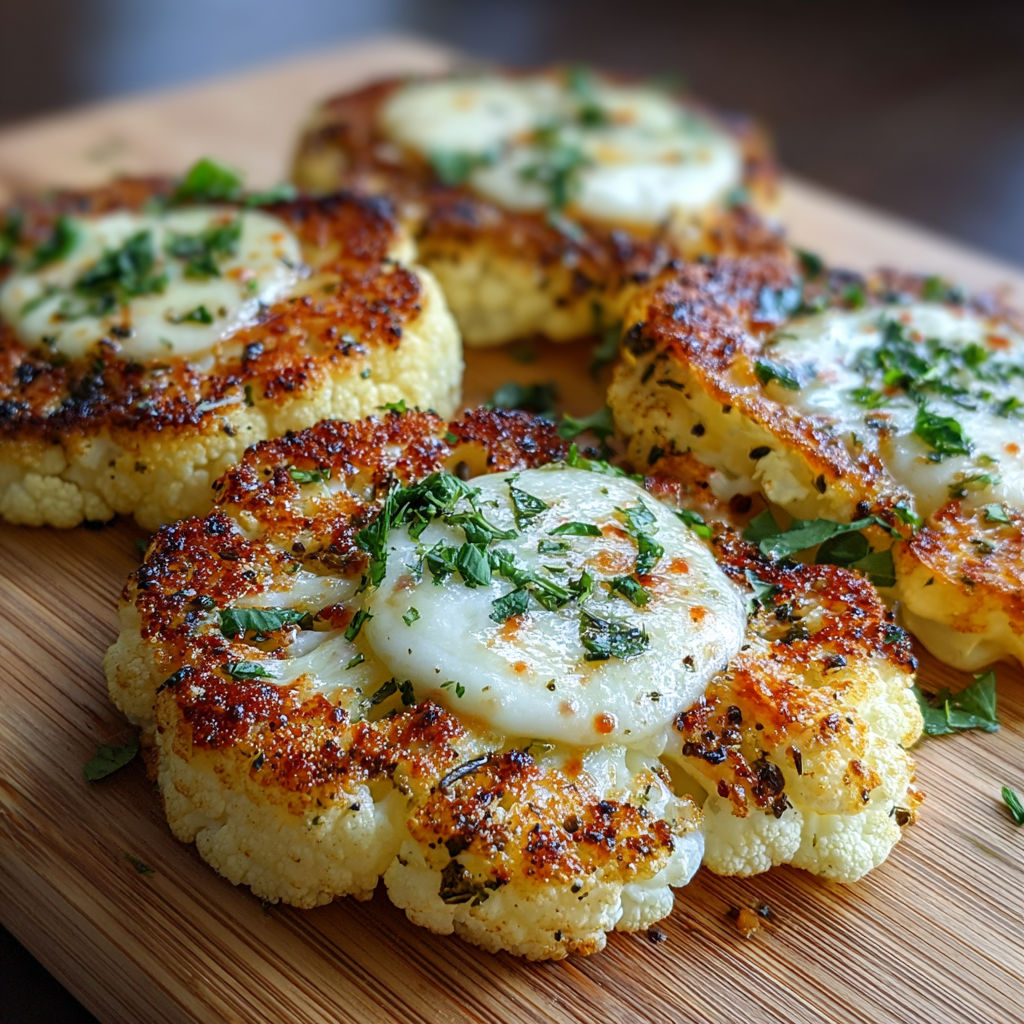 A wooden cutting board with four pieces of food.