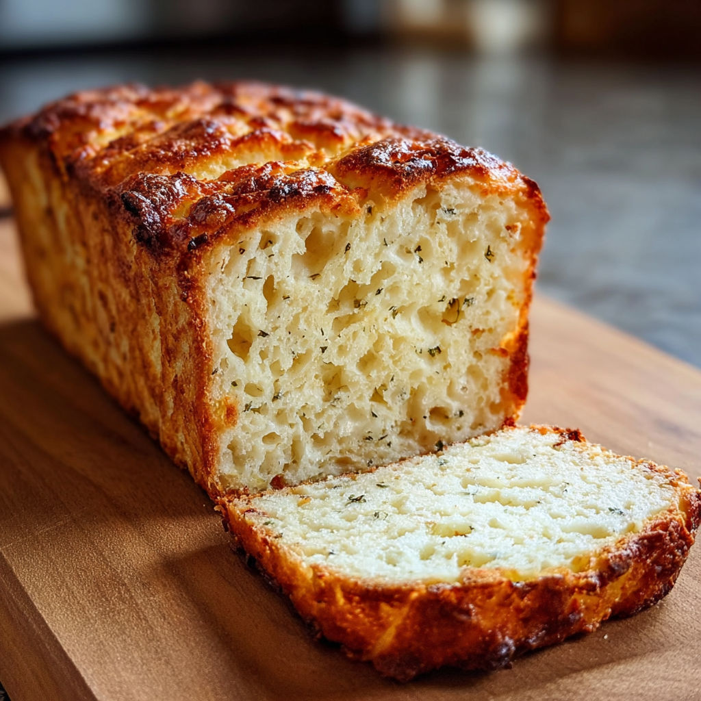 A slice of bread with a hole in it.