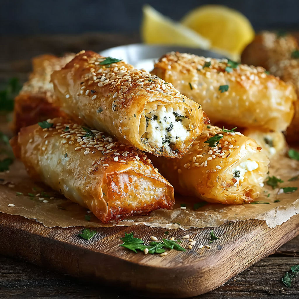 A plate of food with a lemon wedge on top.