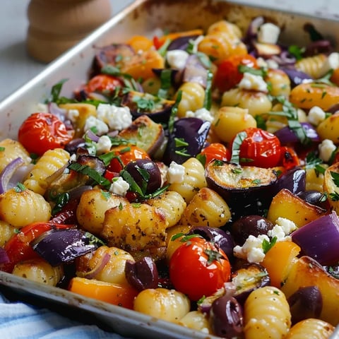 Griechische Gnocchis aus dem Ofen