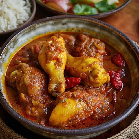 Birmanischer Poulet-Curry Klassisch