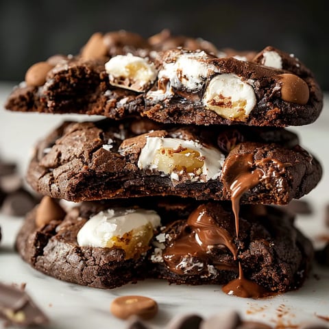 Rocky Road Cookies im Levain-Stil