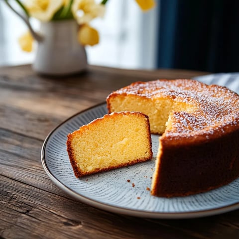 Eine Tafel mit einem Stück Kuchen auf einem Plate.