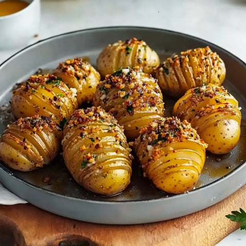 Eine Platte mit sechs gegrillten Paprika.