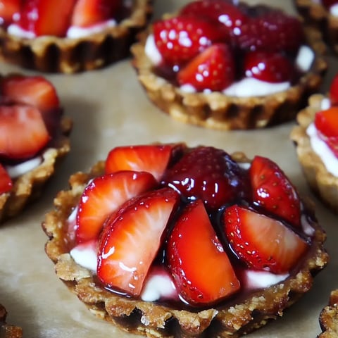 Ein Strawberry Shortcake mit Strawberries und Cream.