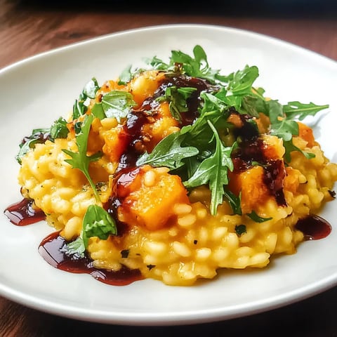 Ein weißer Teller mit einer Mischung aus Reis, Zwiebeln und Sauce.