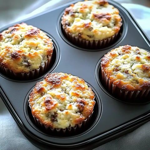 Ein Schalen mit sechs Muffins, die in einem Schalenpanier auf einem Tisch liegen.