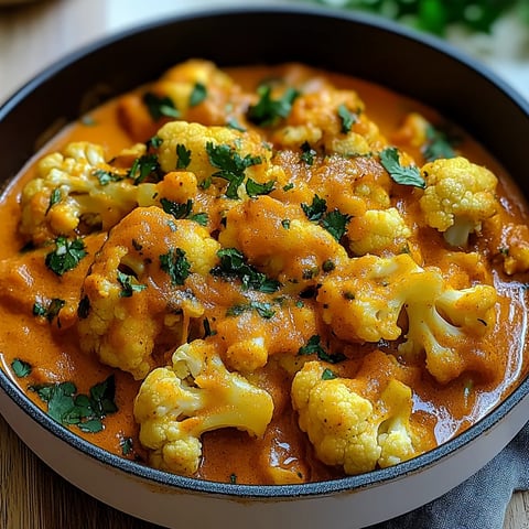 Ein Schalen mit Kohl in einer Sauce.