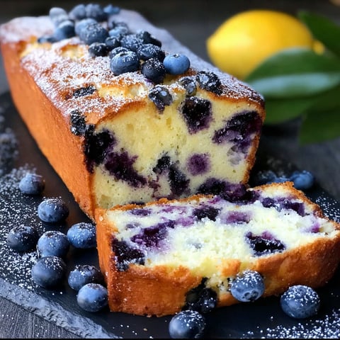 A slice of blueberry cake with blueberries on top.
