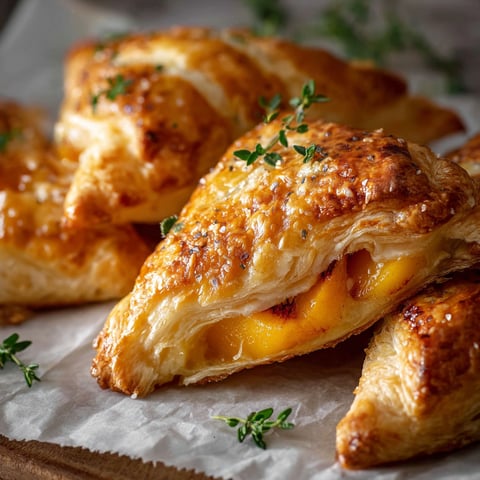 A plate of Kürbistaschen.