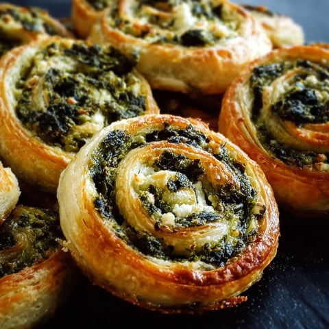 A plate of spinach and feta filled pastries.