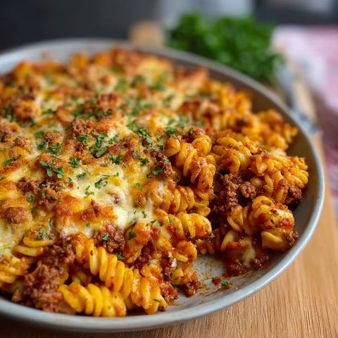 A plate of food with noodles and meat on it.