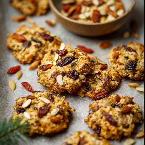 Low carb cookies on a tray.