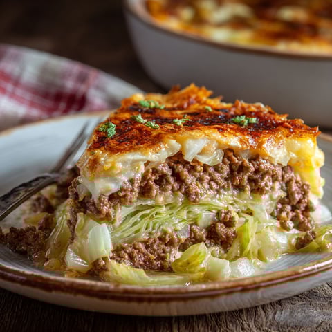 A plate of food with a fork on it.