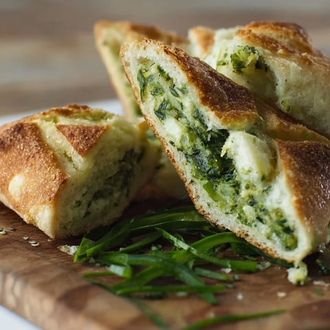 A piece of bread with green stuff on it.